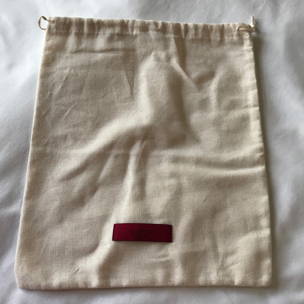Authentic Valentino Garavani shoe dust bag